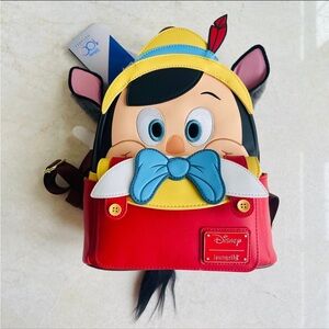LOUNGEFLY PINOCCHIO Limited Edition Authentic Disney backpack
